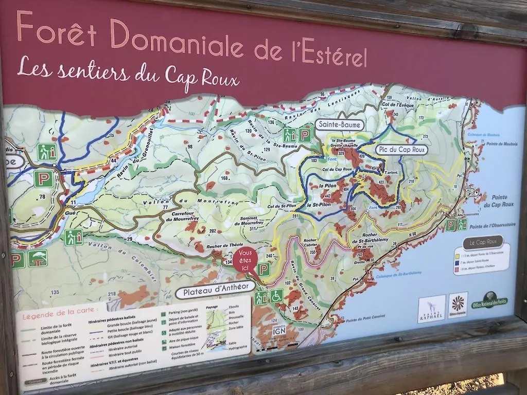 아파트 Agay, Cap Esterel, Magnifique Vue Mer Panoramique Et Massif De L'Esterel, Terrasse Sud, Acces 5 Piscines, Parking, Dernier Etage, Classe 3 Etoiles, Site Naturel De Reve Saint-Raphaël 프랑스