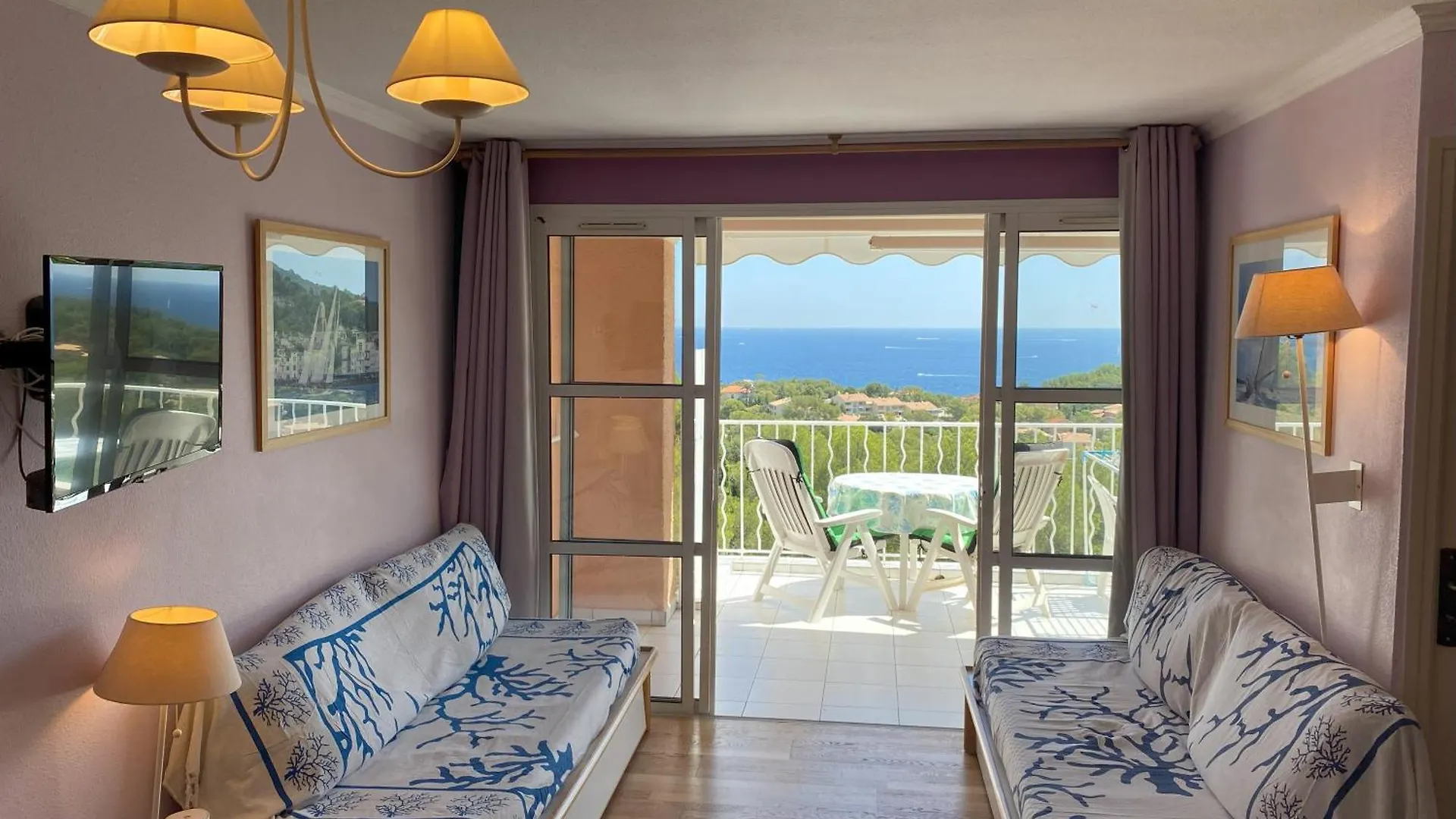 아파트 Agay, Cap Esterel, Magnifique Vue Mer Panoramique Et Massif De L'Esterel, Terrasse Sud, Acces 5 Piscines, Parking, Dernier Etage, Classe 3 Etoiles, Site Naturel De Reve Saint-Raphaël